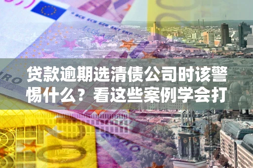 济南贷款逾期选清债公司时该警惕什么？看这些案例学会打翻身仗