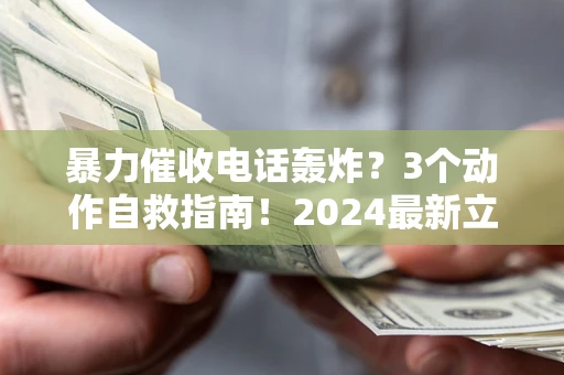 济南暴力催收电话轰炸？3个动作自救指南！2024最新立案标准全解析